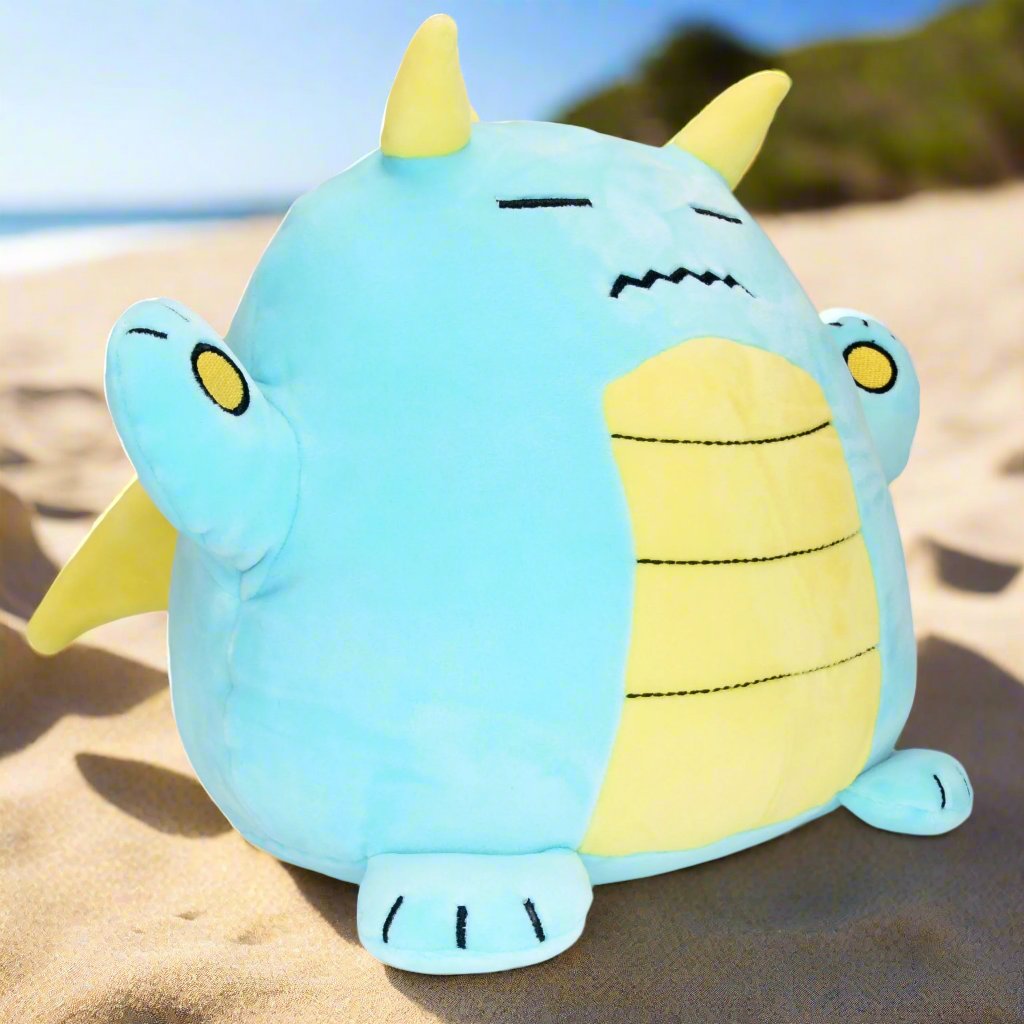 Hachibis Dargon the Dragon Stuffed Animal Plushie Toy - 8-inch